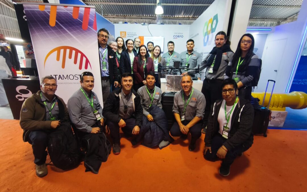 ATAMOSTEC exhibió sus desarrollos tecnológicos en el stand del Instituto de Tecnologías Limpias durante Exponor 2026